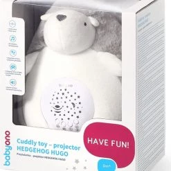 Babyono Baby Ono Egel Scarlet Knuffel Projector- 0m+ Egel -Goedkope muziekmobielen winkel 550x649