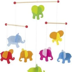 Goki Mobiel Olifanten 45 X 40 Cm