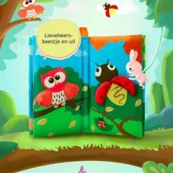 Tumama® Knisperboekje Baby Eerste Jaar “Dieren Vleugels“ Voelboekje - Sinterklaas Kerst Cadeau - Educatief Voel Knisper Boek Speelgoed -Goedkope muziekmobielen winkel 550x675 5