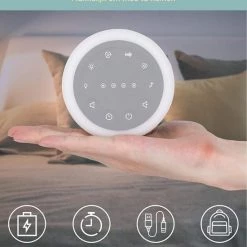 By Rosie White Noise Machine Met Bluetooth - Baby Projector - Slaaptrainer - Witte Ruis Baby - Slaaphulp - Slaap Geluidsmachine - Muziekdoosje - Nachtlamp LED Licht - Timerfunctie 20 By Rosie White Noise Machine Met Bluetooth - Baby Projector - Slaaptrainer - Witte Ruis Baby - Slaaphulp - Slaap Geluidsmachine - Muziekdoosje - Nachtlamp LED Licht - Timerfunctie -Goedkope muziekmobielen winkel 550x683 1