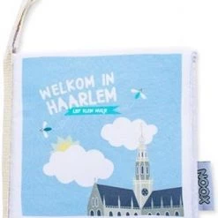 NOOX City Kids Zacht Babyboekje Haarlem - Fairly Made - In Mooie Geschenkverpakking - Duurzaam En Origineel Kraamcadeau