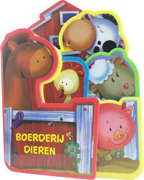 Splendid Uitgeverij Baby's Foamboek - Boerderijdieren - Zacht Boekje Voor De Kleine Handjes 3 Splendid Uitgeverij Baby's Foamboek - Boerderijdieren - Zacht Boekje Voor De Kleine Handjes