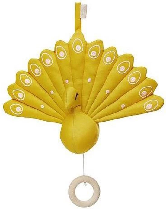 CamCam Copenhagen Cam Cam Copenhagen - Muziekmobiel Pauw - Muziekmobielen - Rose - 17 CamCam Copenhagen Cam Cam Copenhagen - Muziekmobiel Pauw - Muziekmobielen - Rose - - Afbeelding 15