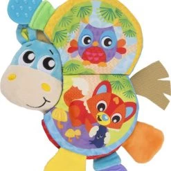 Playgro Muzikale Bijtboekje Clip Clop Paard - Activiteitenboekje - Baby Voorleesboekje - Voelboek -Goedkope muziekmobielen winkel 550x696