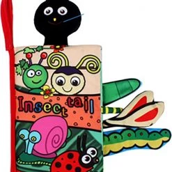 Growth Tree Baby Speelgoed/knisperboekje /baby Born/boek Voor Kinderen/Educatief Baby Speelgoed /Zacht Baby Boek /Zacht Speelgoed/Speelgoed Voor Baby/ Speelgoed Voor Kinderen/ "Insect Tails" Thema