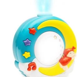 DEPLAY Baby Slaap Projector – Nachtlampje Kinderen – Sterrenhemel – Boxmobiel Voor Baby, Peuter En Kleuter 1 -3 Jaar– Galaxy Projector