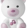 Chicco Nachtlampje Dreamlight Bear Meisjes 14 Cm Wit/roze -Goedkope muziekmobielen winkel 550x706 3