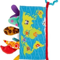 Playgro Voelboekje Staarten Van De Wereld - Activiteitenboekje - Babyboek -Goedkope muziekmobielen winkel 550x716