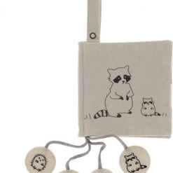 Snoozebaby Ontdek En Doe Boekje Whose Baby - 100% Organic Katoen - Nature Look