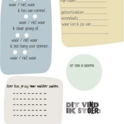 Merkloos Jep-Kids Oudblauw Vriendenboekje Voor Jongens 190812 -Goedkope muziekmobielen winkel 550x726