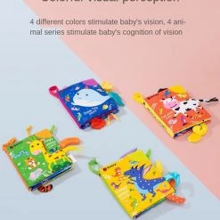 Sozzy Baby Speelgoed/knisperboekje /Educatief Baby Speelgoed /baby Born/boek Voor Kinderen/Zacht Baby Boek /Zacht Speelgoed/Speelgoed Voor Baby/ Boek Met Bijtring/ "farm Animals" Thema -Goedkope muziekmobielen winkel 550x731 1