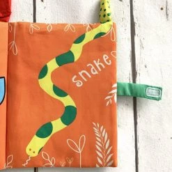 Merkloos MixG | Knisperboekje | Baby | Multicolor - Dieren | Engels/English -Goedkope muziekmobielen winkel 550x733 13