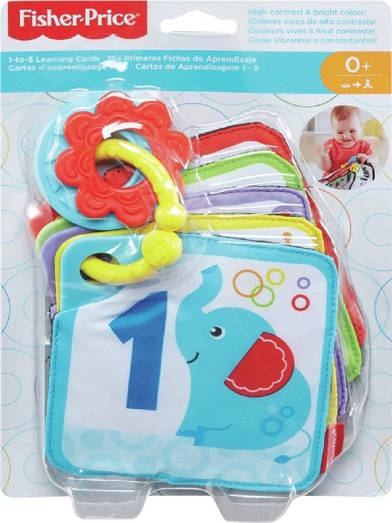 Fisher-Price 1-tot-5 Leerkaarten 16 Fisher-Price 1-tot-5 Leerkaarten - Afbeelding 14