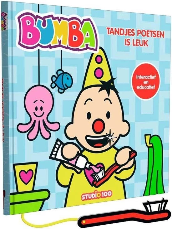 Gert Verhulst Studio 100 Leesboek Interactief Bumba: Tandjes Poetsen Is Leuk 5 Gert Verhulst Studio 100 Leesboek Interactief Bumba: Tandjes Poetsen Is Leuk - Afbeelding 3