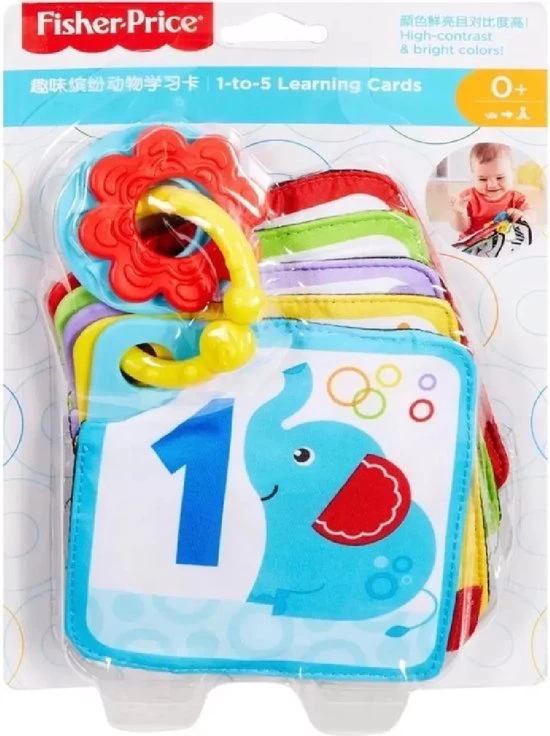 Fisher-Price 1-tot-5 Leerkaarten 14 Fisher-Price 1-tot-5 Leerkaarten - Afbeelding 12