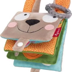 Sigikid Textiel Boek Haas -Goedkope muziekmobielen winkel 550x747