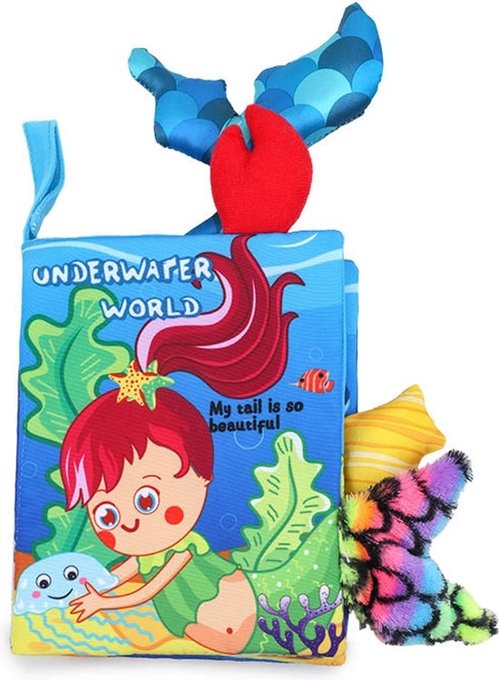 BBSKY Baby Boek/knisperboekje /sinterklaas/ Kerstcadeau/ Baby Born/Educatief Baby Speelgoed /Zacht Baby Boek /Zacht Speelgoed/Speelgoed Voor Baby/ Speelgoed Voor Kinderen/"under Water World" Thema 3 BBSKY Baby Boek/knisperboekje /sinterklaas/ Kerstcadeau/ Baby Born/Educatief Baby Speelgoed /Zacht Baby Boek /Zacht Speelgoed/Speelgoed Voor Baby/ Speelgoed Voor Kinderen/"under Water World" Thema