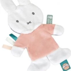 Nijntje | Knisperdoekje Baby | Labeldoekje | Roze | 0+