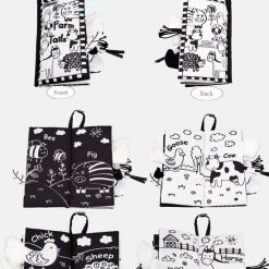 Jollybaby Baby Speelgoed/kinderboekenweek/ Baby Born/boek Voor Kinderen/ Schoencadeautjes Sinterklaas/ Sinterklaas/ Kerstcadeau/Educatief Baby Speelgoed /Zacht Baby Boek /Zacht Speelgoed/Speelgoed Voor Baby/ Zwart En Wit Boek / "farm Tails" Thema -Goedkope muziekmobielen winkel 550x761 1