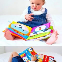 Funny Zoo Baby Speelgoed/knisperboekje /Educatief Baby Speelgoed /baby Born/boek Voor Kinderen/ Baby Boek /Zacht Speelgoed/Speelgoed Voor Baby/ Face Matching Boek/ Mix & Match Fruits -Goedkope muziekmobielen winkel 550x764 2