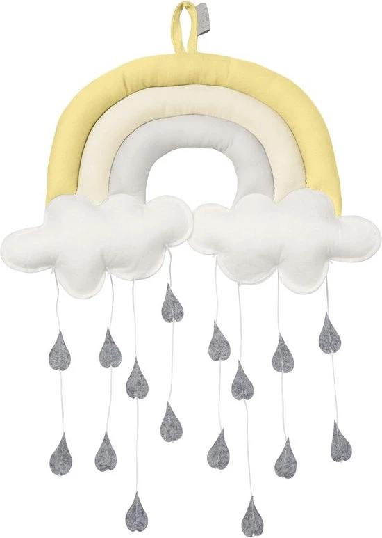 CamCam Copenhagen Cam Cam Copenhagen - Mobiel Regenboog - Muziekmobielen - Mustard - 8 CamCam Copenhagen Cam Cam Copenhagen - Mobiel Regenboog - Muziekmobielen - Mustard - - Afbeelding 6