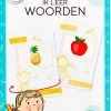 Merkloos Leerkaarten - Eerste Woordjes - Woordjes Leren - Leren Lezen - Eerste Woordjes Boek - Educatief Speelgoed - Schoencadeautjes - Sinterklaas Cadeau