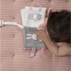 Buggyboekje Nijntje Pink Baby Rib -Goedkope muziekmobielen winkel 550x815