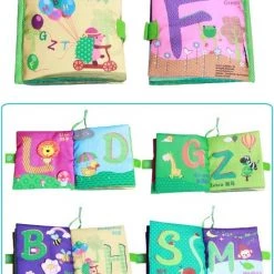 Jollybaby Baby Boek/knisperboekje /Educatief Speelgoed /sinterklaas/ Kerstcadeau/ Smartgames Voor Kinderen/baby Born/Zacht Baby Boek /Zacht Speelgoed/Speelgoed Voor Baby/ Speelgoed Voor Kinderen/ Learning Alphabet/ Alfabet Leren Thema
