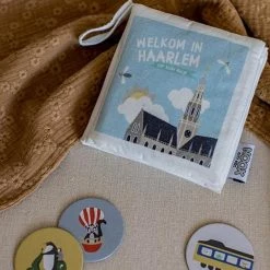 NOOX City Kids Zacht Babyboekje Haarlem - Fairly Made - In Mooie Geschenkverpakking - Duurzaam En Origineel Kraamcadeau -Goedkope muziekmobielen winkel 550x825 32