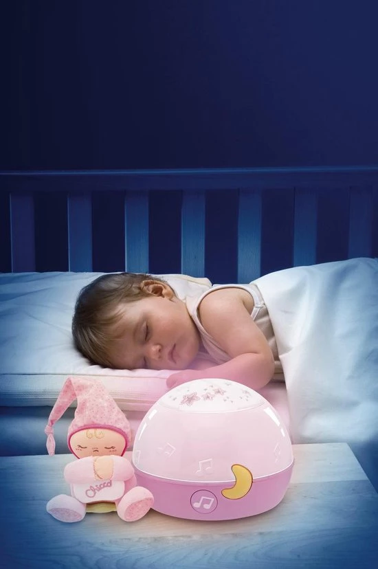 Chicco Goedenacht Projector - Roze 7 Chicco Goedenacht Projector - Roze - Afbeelding 5