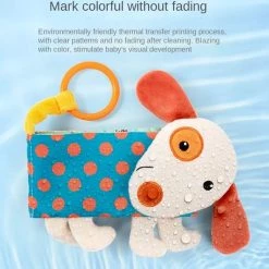 Merkloos Baby Speelgoed/knisperboekje /baby Born/boek Voor Kinderen/Educatief Baby Speelgoed /Zacht Baby Boek /babyboekje/ Zacht Speelgoed/Speelgoed Voor Baby/ Educatief Boek/ Dog