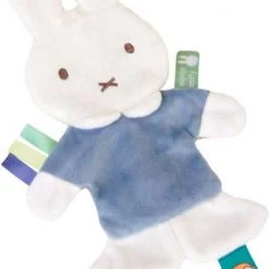 Nijntje | Knisperdoekje Baby | Labeldoekje | Blauw | 0+